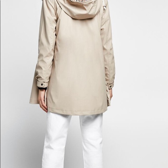 Zara cape raincoat sz xs - Picture 4 of 12